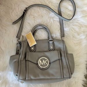Gray Michael Kors bag